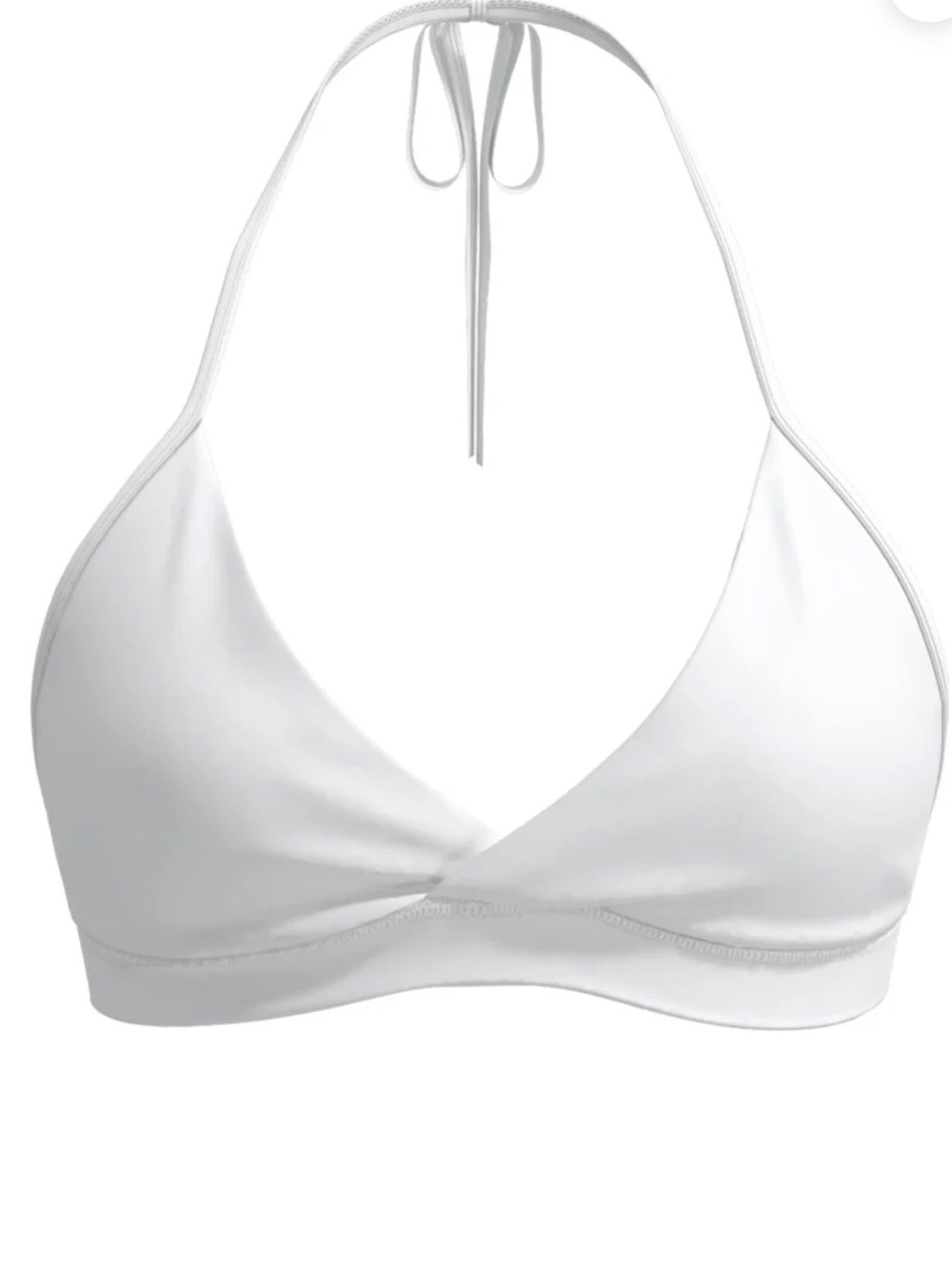 Liaison the Label Micro Halter Bra in White